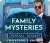 Hra Family Mysteries: Criminal Mindset Collector's Edition