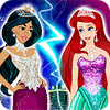 Hra Jasmine vs. Ariel Fashion Battle