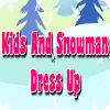 Hra Kids And Snowman Dress Up