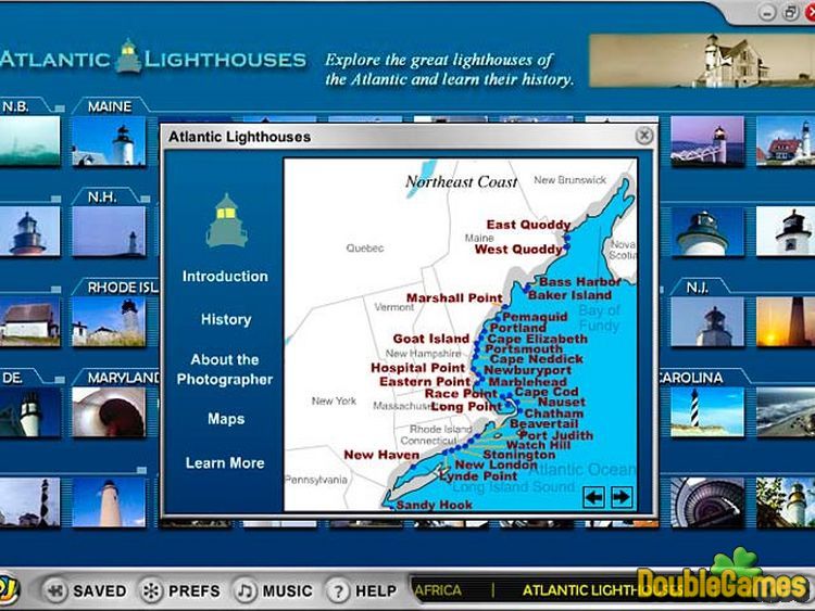 Free Download Atlantic Lighthouses Screenshot 3