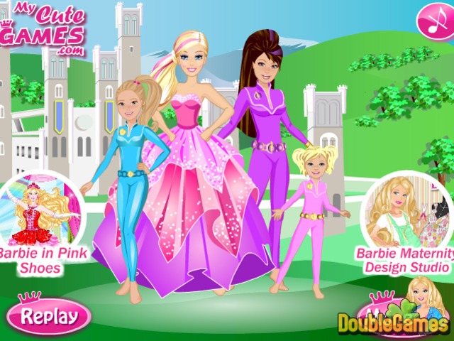 Free Download Barbie Super Sisters Screenshot 3
