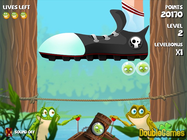 Free Download Bubble Frog Screenshot 3