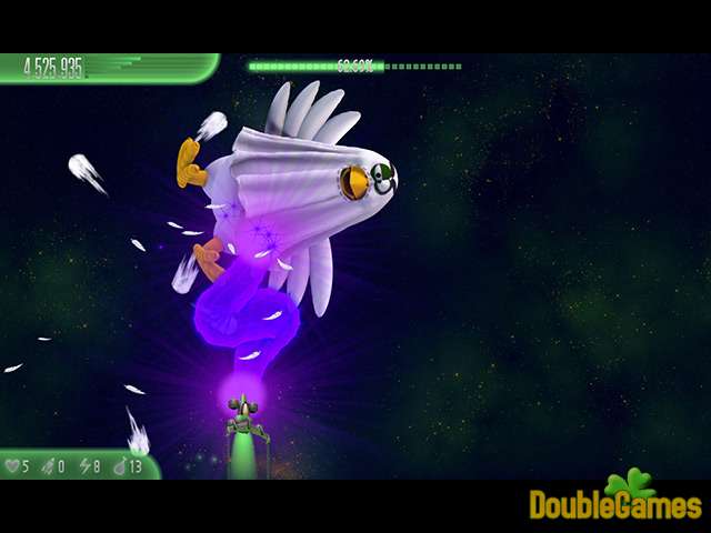 Free Download Chicken Invaders 5: Cluck of the Dark Side. Halloween Edition Screenshot 2