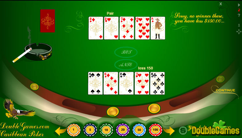 Free Download Classic Caribbean Poker Screenshot 1