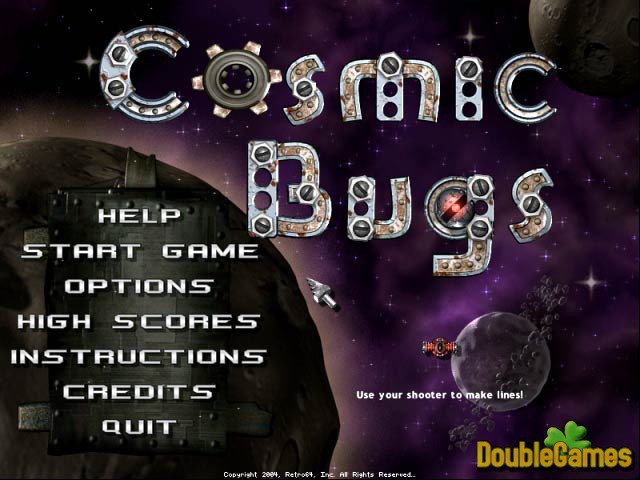Free Download Cosmic Bugs Screenshot 2