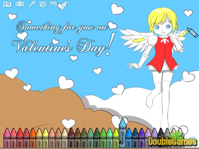 Free Download Cupids Coloring Game Screenshot 3