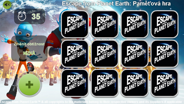 Free Download Escape from Planet Earth: Paměťová hra Screenshot 2