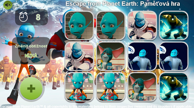 Free Download Escape from Planet Earth: Paměťová hra Screenshot 3