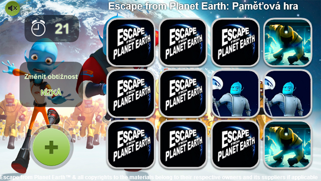 Free Download Escape from Planet Earth: Paměťová hra Screenshot 4