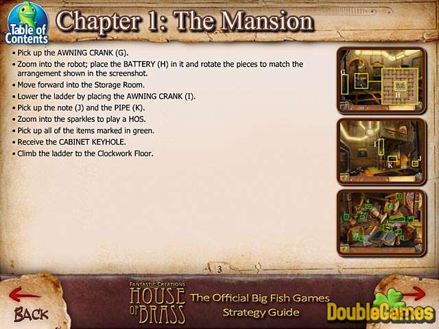 Free Download Fantastic Creations: House of Brass Strategy Guide Screenshot 1