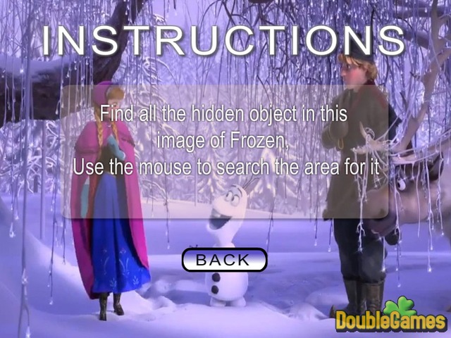Free Download Frozen. Hidden Objects Screenshot 1
