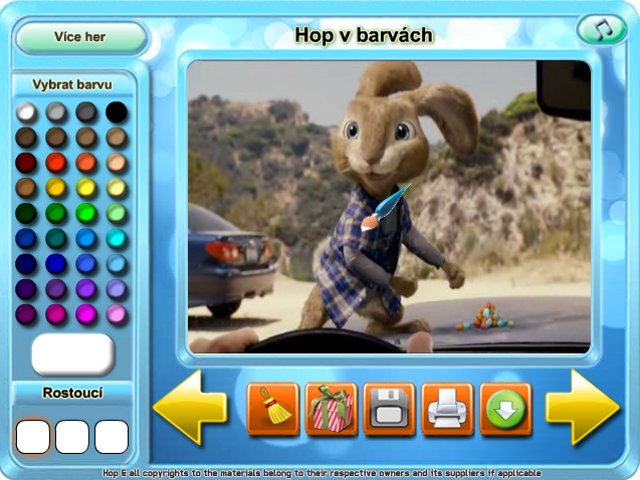 Free Download Hop: Easter Bunny Coloring Screenshot 2