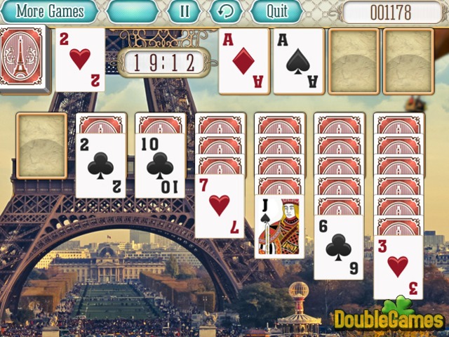 Free Download Paris Solitaire Screenshot 3