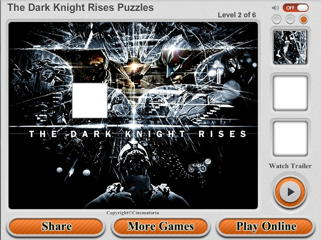 Free Download The Dark Knight Rises Puzzles Screenshot 4