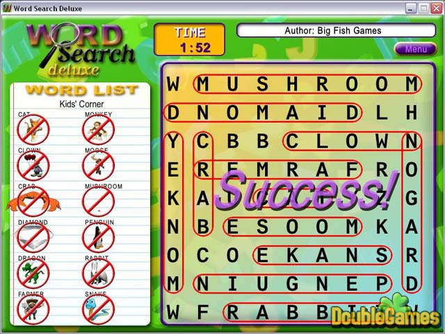 Free Download Word Search Deluxe Screenshot 1